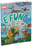 E fun sa colorezi - Jurassic World (carte de colorat cu abtibilduri)