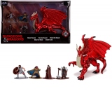 Set 5 Nano figurine din metal Dungeons Dragons 4 cm