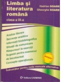 Limba si literatura romana. Indrumator pentru manualele alternative. Clasa a IX-a