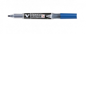 Marker pentru tabla Pilot Vboard Master S, varf rotund, 1.3 mm, albastru