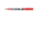 Marker pentru tabla Pilot Vboard Master S, varf rotund, 0.8 mm Rosu