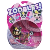 Figurina de transformare fetita ursulet Panda - Zoobles Z-Girlz