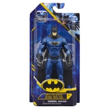 Figurina Batman cu costum blue metal tech, 15 cm