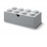 Sertar de birou LEGO 2x4 gri