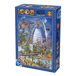 Puzzle 1000 piese Cartoon Collection - Dubai