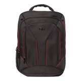 Rucsac laptop 15" Toledo 42x31x13 cm, negru / rosu