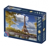 Puzzle 1000 piese Locuri Celebre - Turnul Eiffel, Paris