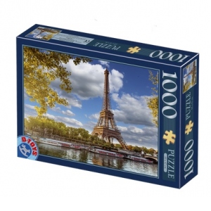 Puzzle 1000 piese Locuri Celebre - Turnul Eiffel, Paris