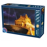 Puzzle 1000 piese - Imagini din Romania: Cazinoul din Constanta noaptea