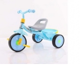 Tricicleta roti plastic - albastru