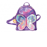 Geanta Crossbody Fun Time Stylish , dimensiune 20 x 18 x 9 cm, motiv Sparkling Butterfly