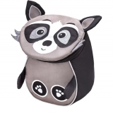 Rucsac Mini Animals, dimensiune 25 x 18 x 11 cm, motiv Mini Raccoon