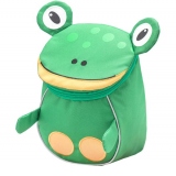 Rucsac Mini Animals, dimensiune 25 x 18 x 11 cm, motiv Mini Frog