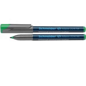 Marker universal OHP Schneider Maxx 224 M, verde