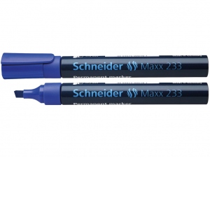 Marker permanent Schneider Maxx 233, albastru