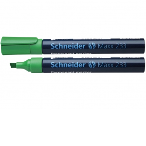 Marker permanent Schneider Maxx 233, verde