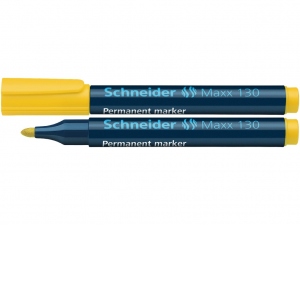 Marker Schneider Maxx 130, galben