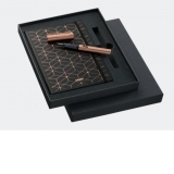 Set LX agenda si stilou 76 Rose Gold M