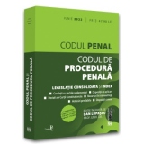 Codul penal si Codul de procedura penala: Iunie 2022. Editie tiparita pe hartie alba. Noi modificari: Legea nr. 140/2022, O.U.G nr. 71/2022, Legea nr. 170/2022