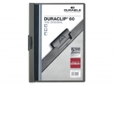 Dosar plastic Duraclip 60 Durable, Gri