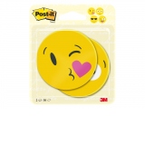 Notes adeziv Smiles, Post-it, 70 x 70 mm