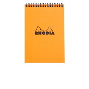 Blocnotes A5 Spiral Pad Rhodia Classic Orange