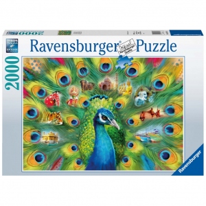 Puzzle Paun, 2000 Piese