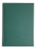 Agenda nedatata B5, culoare verde