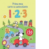 1 2 3. Prima mea carte cu autocolante