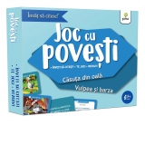 Joc cu povesti: Casuta din oala. Vulpea si barza