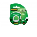 Banda adeziva Scotch® Magic™ cu dispenser