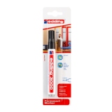 Marker permanent Edding 3000, varf 1.5-3 mm, negru, blister