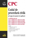 Codul de procedura civila. Cu modificarile aduse prin: Legea nr. 140/2022 , Legea nr. 173/2022 , Legea nr. 192/2022 , Legea nr. 199/2022