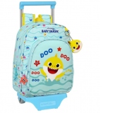 Troler clasa zero 33 cm Baby Shark cu sunet