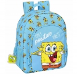 Rucsac scoala clasa I -II Sponge Bob Positive Vibes