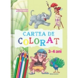 Cartea de colorat 3-4 ani