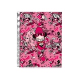 Caiet cu spira Pucca Enjoy Life, A4, matematica, 120 file