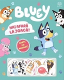 Bluey. Hai afara la joaca! Carte cu magneti