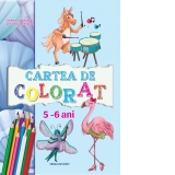 Cartea de colorat 5-6 ani