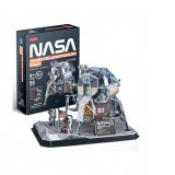 Cubic Fun - Puzzle 3D Nasa - Modulul Lunar Apollo 11, 93 Piese