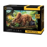 Cubic Fun - Puzzle 3D Triceratops 44 Piese