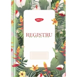 Registru A4 96 file DACO model floral verde RG496AR