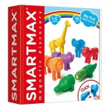 Joc magnetic SmartMax, Set my First - Safari animals