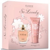 Set cadou Elode So Lovely: Apa de toaleta, 100 ml + Lotiune pentru corp, 100 ml