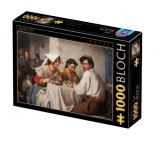 Puzzle 1000 piese Carl Bloch - In a Roman Osteria / Intr-o osterie romana