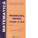 Matematica. Manual pentru clasa a IX-a