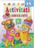 Activitati amuzante. Catelusul Mops. 44 autocolante 2 ani+