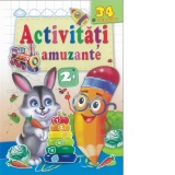 Activitati amuzante. Iepurasul. 34 autocolante 2 ani+