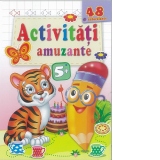 Activitati amuzante. Tigrisorul. 48 autocolante 5 ani+