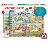 Puzzle 40 piese - In spitalul pentru copii